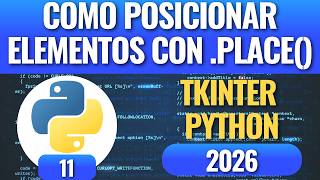 Como posicionar elementos con precisión usando Sistema place en Tkinter