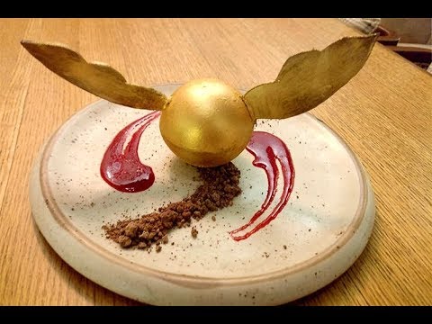 Potterheads - Harry Potter's Golden Snitch Dessert At Henpecked | Curly Tales