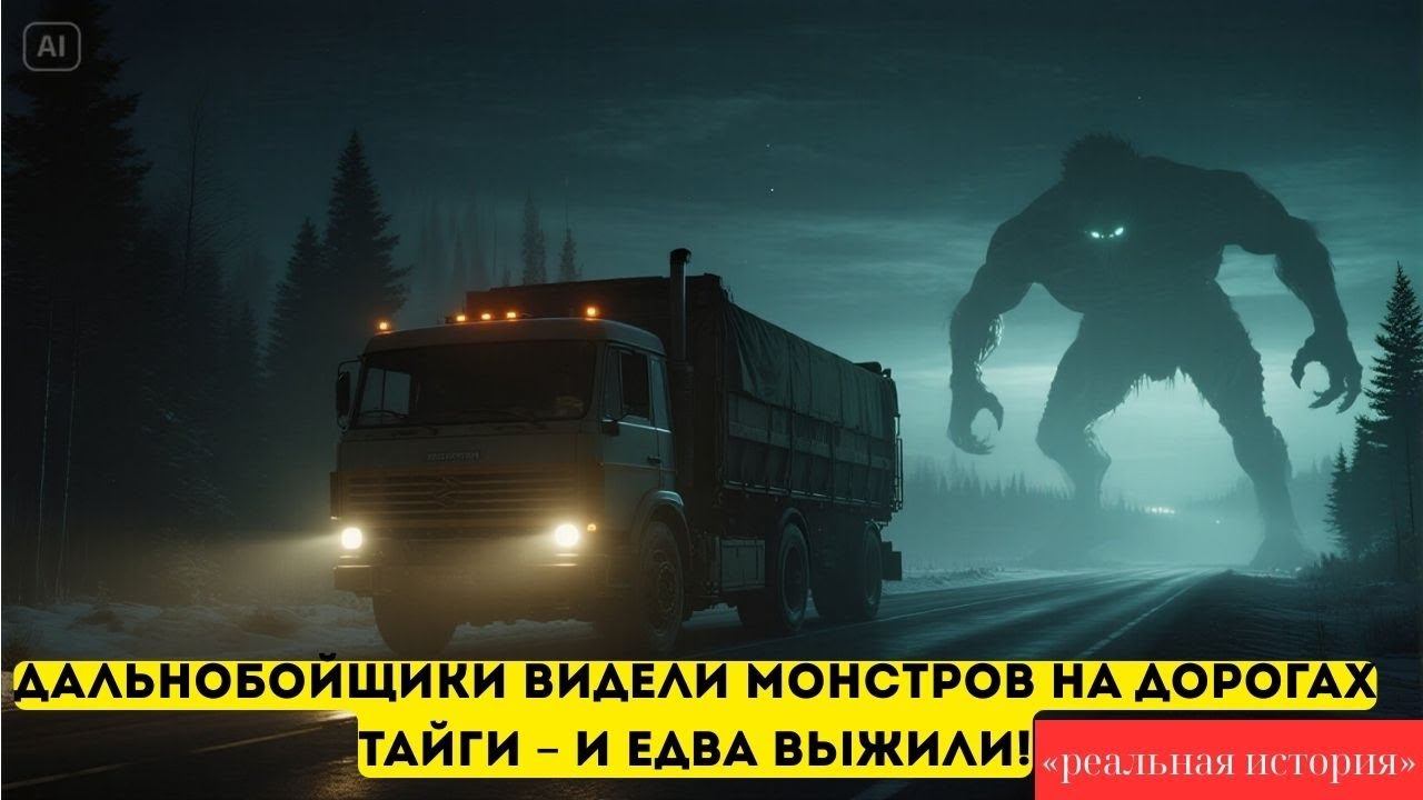 5 Ужасных Встреч Дальнобойщиков — Существа На Дорогах Тайги
