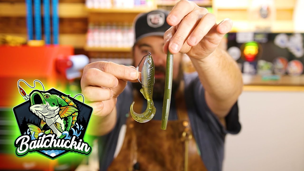 Color Matching Strike King MOON JUICE with Soft Plastic Lures