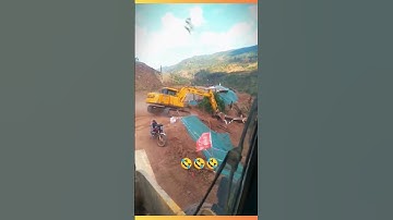 Epic Excavator Fails! 😂🚜  #ExcavatorFails #ConstructionLaughs #ViralFailCompilation  #viral #shorts