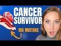 Outdated cancer recovery advice avoid this in 2023