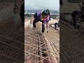 Daily Life on a Construction Site: The Hard Work of Rebar Workers