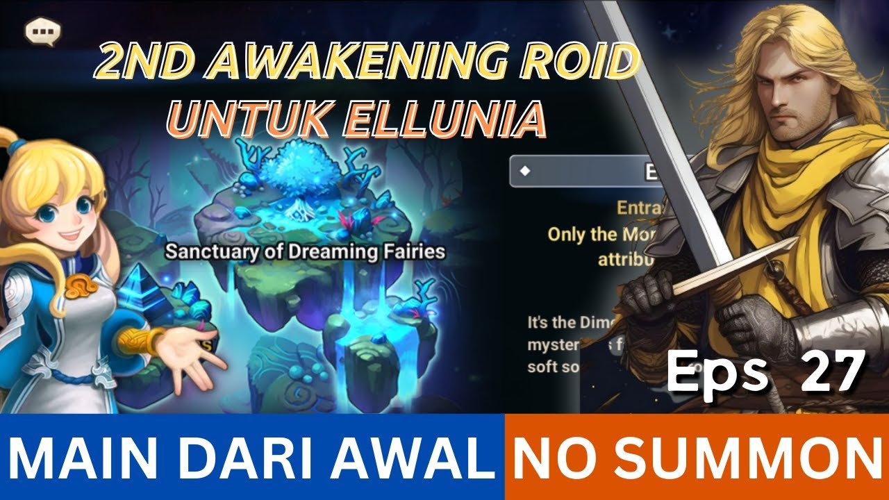 2A ROID ! NEXT TARGET ELLUNIA SODF - MDA NO SUMMON EPS 27 | Summoners War Indonesia