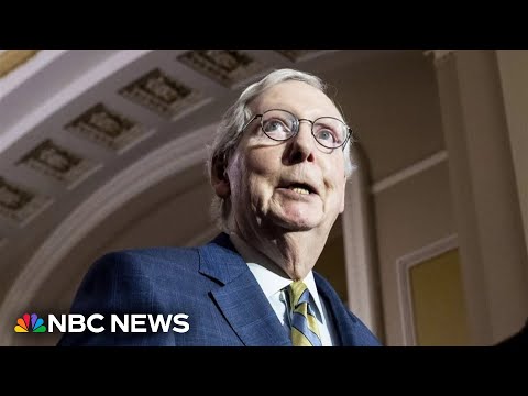 Sen. Mitch McConnell announces he'll step down as Senate Republican leader