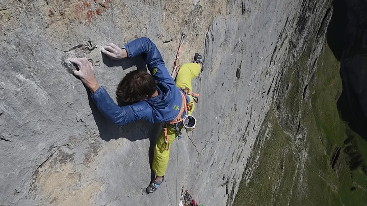 Climbing first ascent "Parzival" 8b, 6 Pitches