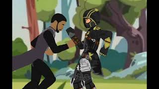 Black Panther Test(drawing cartoons 2)