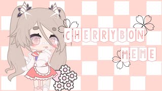 𖦆 🎀 ֺ Cherrybon Meme || Gacha club || soft edit test? ▸ . 𖧧 ࣪ screenshot 5