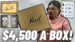 $4,500 PER BOX! Opening Up The Highest End LEAF Product! 2021/22 Leaf Pearl Multi-Sport Hobby Box!