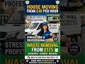Liverpool House Moving £40/hr 🚚 Fast Waste Removal £175 #Liverpool #MovingHouse #UK