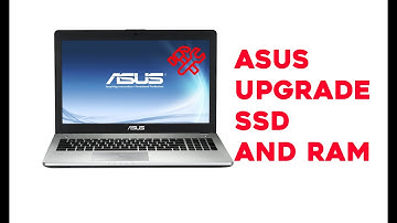 Asus Notebook n56v disassembly upgrade ram and SSD / FIX