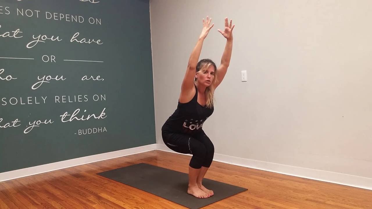 Vinyasa yoga flow for beginners tutorial - YouTube