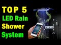 Top 5 Best LED Rain Shower System In 2020 | Best LED Showe Set