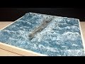 Revell German U-Boot Typ VII - 1/350 Ozean Diorama // Timelapse Build