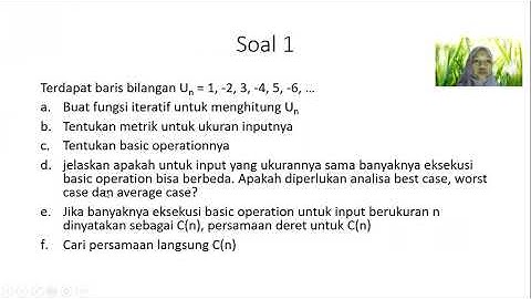 Tugas 03 Desain Analisis Algoritma C - Analisa Algoritma Non Rekursif