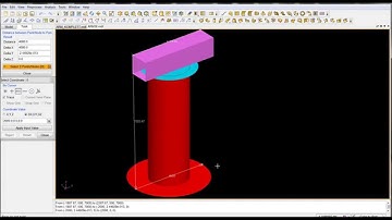 NISA PRESYS FEA   mesh control points method