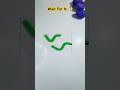 Satisfying Worm Craft for Kids 🐛#shorts #kidsyoutube #viral #ytshorts #kidscraft #diy #clayart