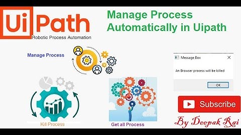 Manage Process Automatically in Uipath | Uipath RPA