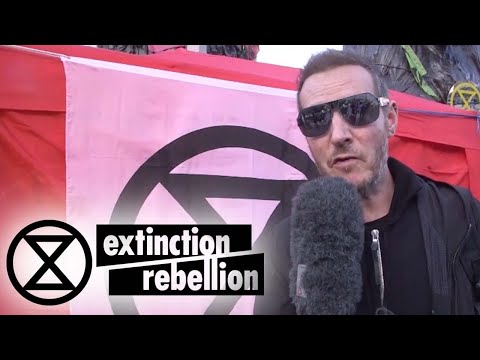 Massive Attack Visited XR Sites | Extinction Rebellion