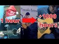 My guitar progress selftaught using youtube 2014  2022