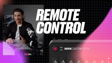 How to Use Remote Control on the RØDECaster Video