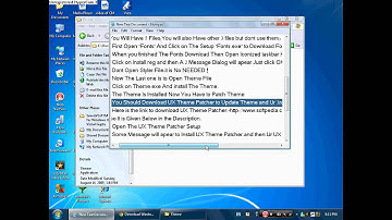 Change Windows XP Theme to Windows 7 Theme !!!