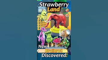 Discovered All Evolutions in STRAWBERRY LAND of Brainrot Evolution Roblox!