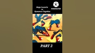 Mega Lucario VS Dynamax Togekiss || PART 2 #pokemon #pokemonfan @finalpikachu3903