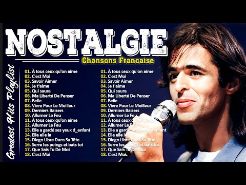 Nostalgie Chansons Françaises MIX 2024🎶⭐Johnny Hallyday, Serge Gainsbourg, Christophe, Renaud