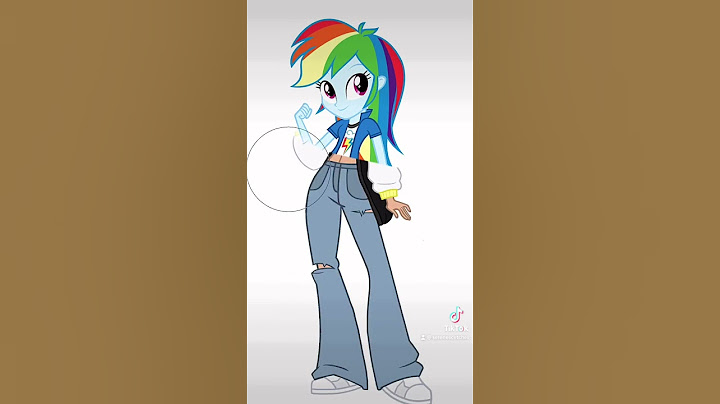 MLP My Little Pony Characters as Human Highschoolers
