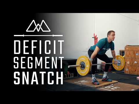 Deficit Segment Snatch | Olympic Weightlifting