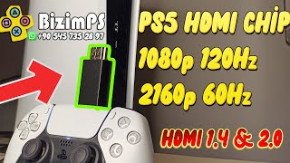 PS5 120Hz120Fps HDMI CHİP KEY Düzeltmesi | 144hz 165hz 240hz Oyuncu Monitörleri | BizimPS