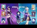 C0 Raiden &amp; C0 Ayaka | Spiral Abyss 6.4 Floor 12 | Genshin Impact
