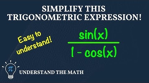 How to Simplify Trigonometric Expressions: Example 7