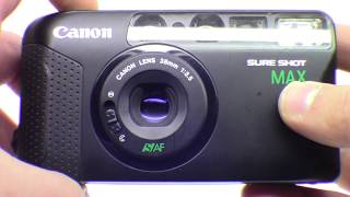 1991 Canon Sure Shot | Prima 5 | Autoboy Mini Max 35mm Film Camera