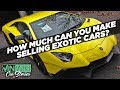 My best month ever selling exotic cars