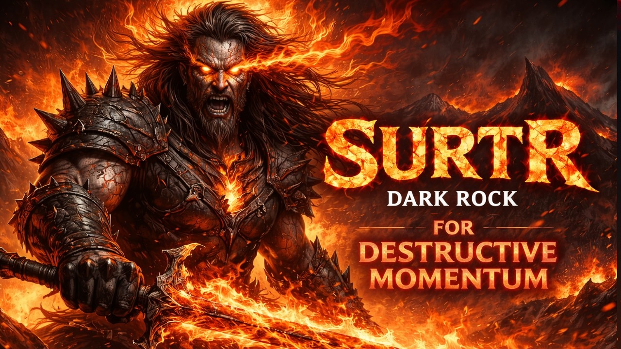 Surtr – Dark Rock Instrumental for Destructive Momentum (Scouring Flame)