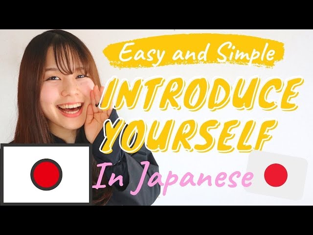 SELF INTRODUCTION in JAPANESE】Tell Me About Yourself | How to