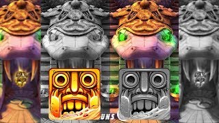 Temple Run 2 Blazing Sands Black & White Vs Color - Endless Run Gameplay