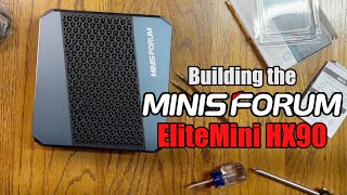 Сборка мини-ПК Minisforum EliteMini HX90