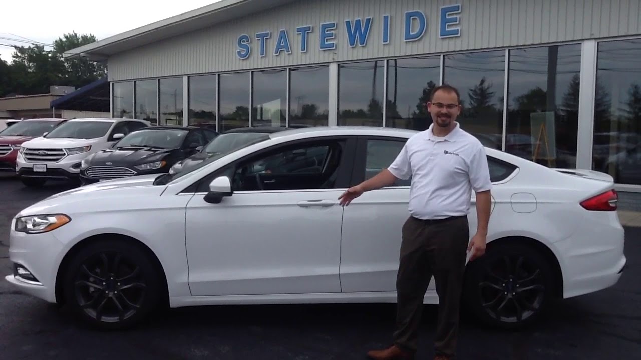 2018 Ford Fusion SE Lease Special