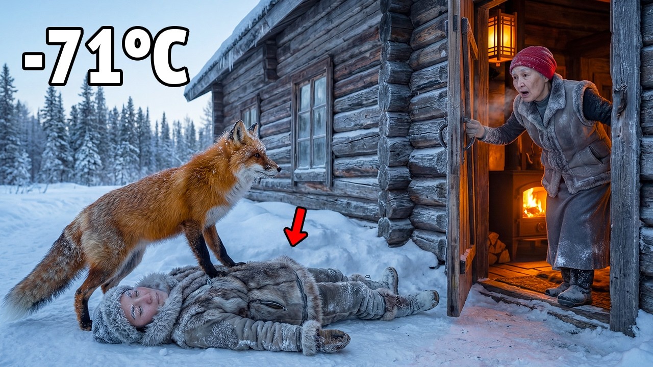 A Fox Found a Young Girl and Brought It to This 80 Year Old Woman in −71°C Siberia
