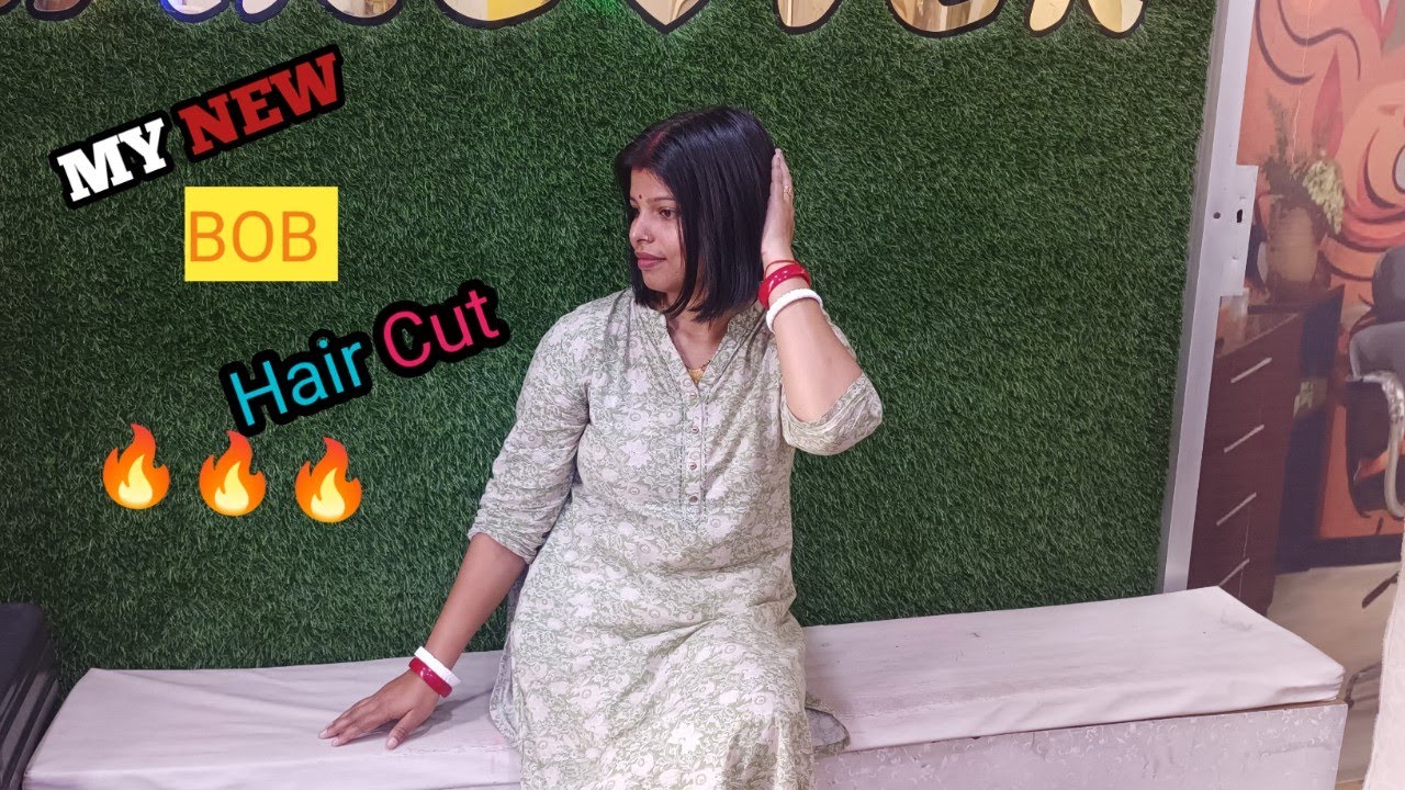 MY NEW BOB HAIR CUT🔥🔥🔥