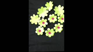 Easy ear buds and paper wall hanging idea #diy#youtubevideo