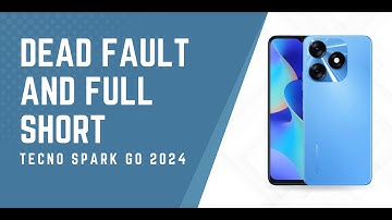 Dead Mobile Issue, Techno Spark Go 2024 | Power Off Issue