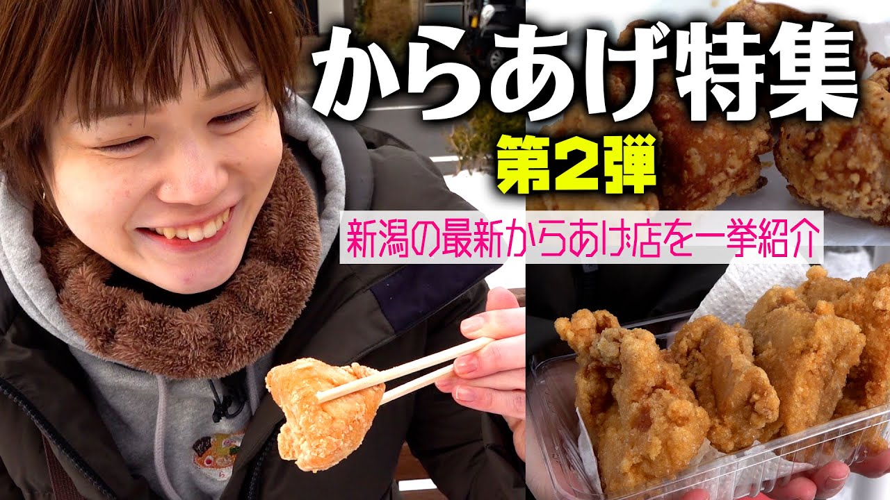【からあげ三昧再び】新潟のここ1年以内にできた唐揚げ専門店を食べ歩き！新潟県はやっぱり唐揚げ大好き県！？