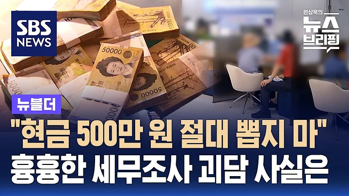 "이제 500만 원 인출도 국세청 걸린다" 괴소문…사실은 / SBS / 뉴블더