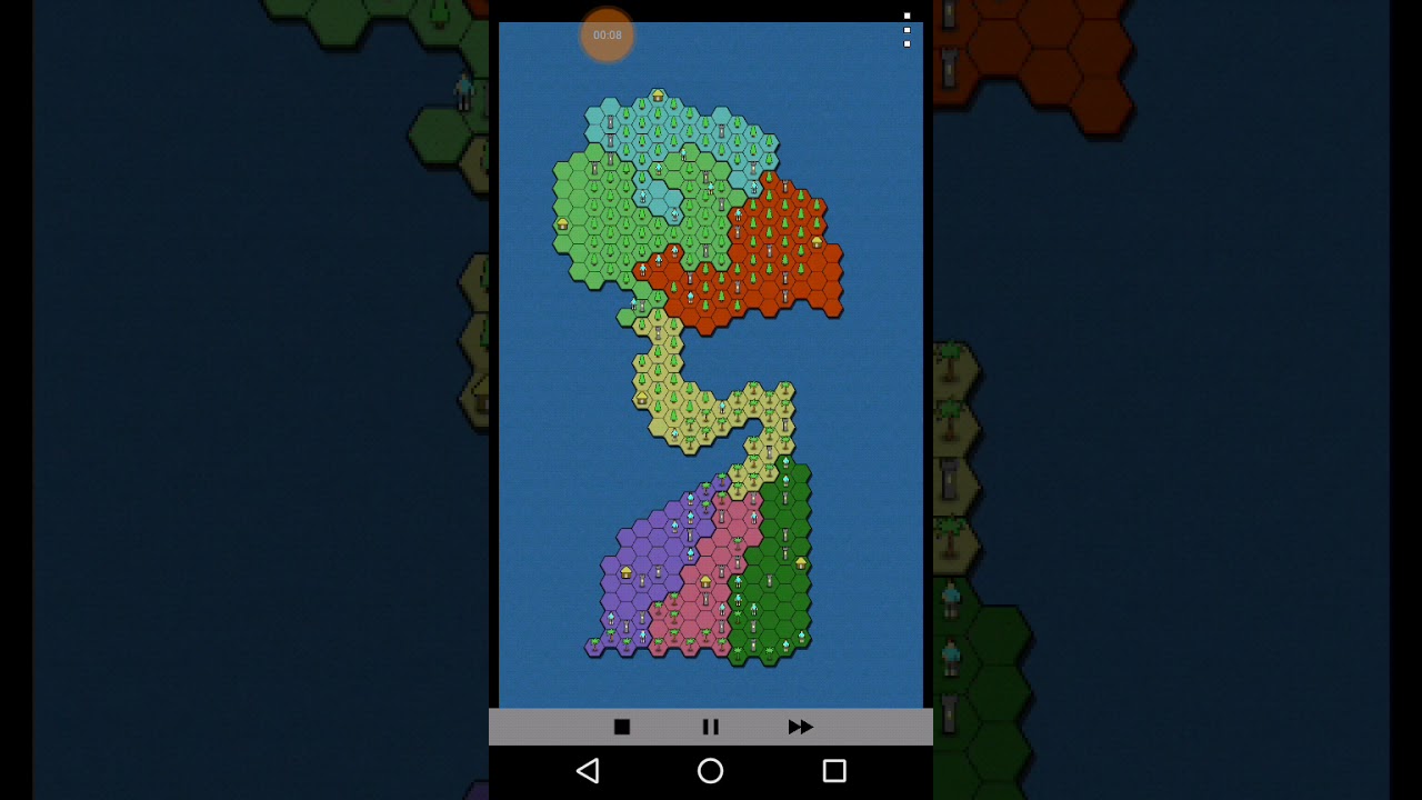 Antiyoy карта мира