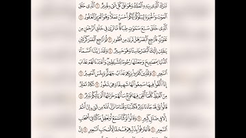 سورة الملك لشيخ عثمان محمود بوصو