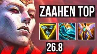 ZAAHEN vs SETT (TOP) | Good KDA: 8/1/5 | KR Master | 26.8